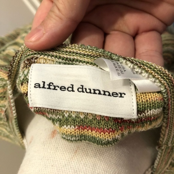 Alfred Dunner multi colored sweater - Picture 4 of 5